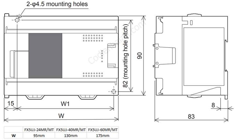 PLC Mitsubishi FX5UJ‑40MRES-3